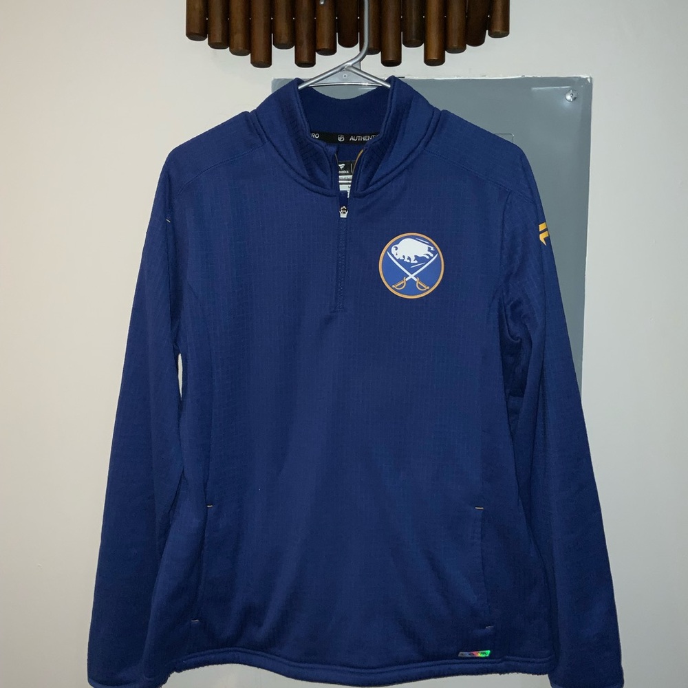 Women’s Buffalo Sabres Quarter-Zip Sweater
